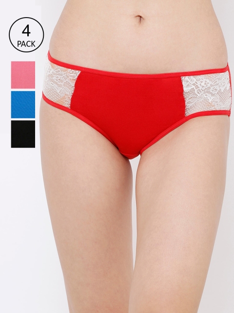 

Heart 2 Heart Women Pack of 4 Assorted ALIA Hipster Briefs UW 106N
