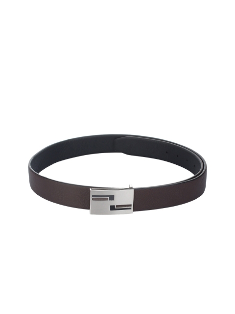 

Paradigm Design Lab Men Brown Leather Solid Belt