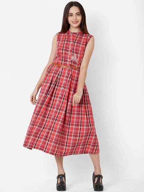 

ZOLA Multicoloured Checked Midi Dress, Multi