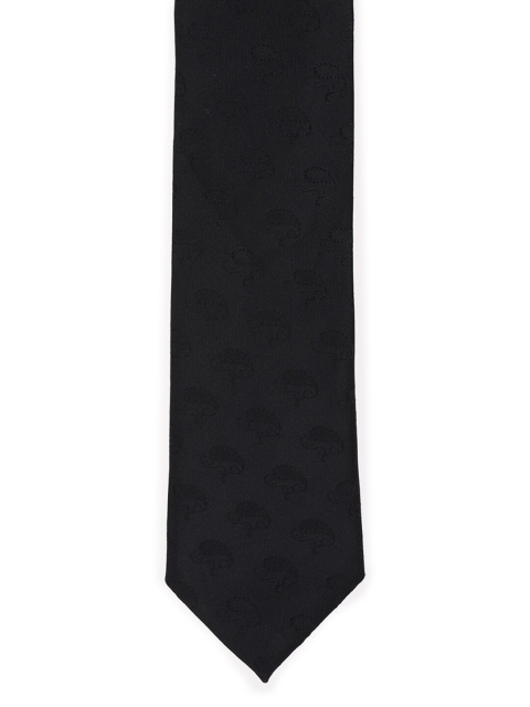

Van Heusen Black Woven Design Broad Tie
