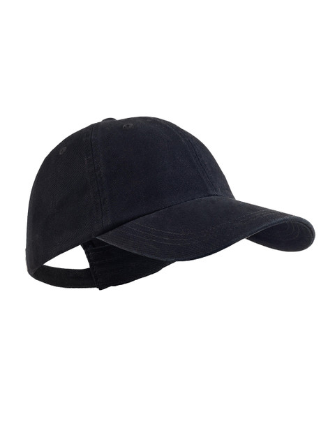 

Domyos By Decathlon Unisex Black Solid Baseball Cap