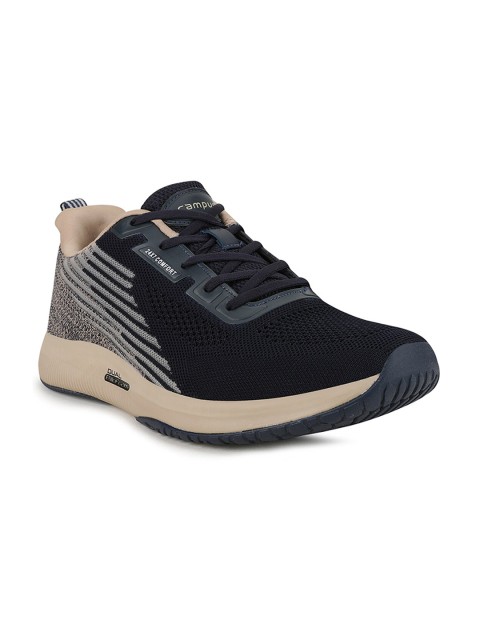 

Campus Men Navy Blue Mesh Running Shoes