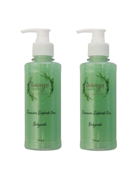 

Inaaya Organics Set of 2 Rustic Rose Body Wash Shower Gel - 250 ml each, Multi
