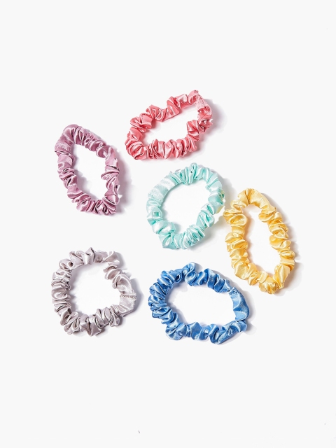 

FOREVER 21 Women Multicoloured Ponytail Holders, Purple
