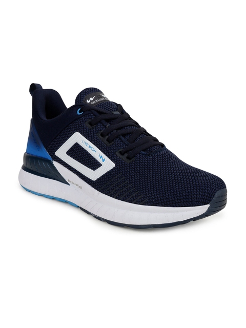 

Campus Men Navy Blue Mesh Running Shoes