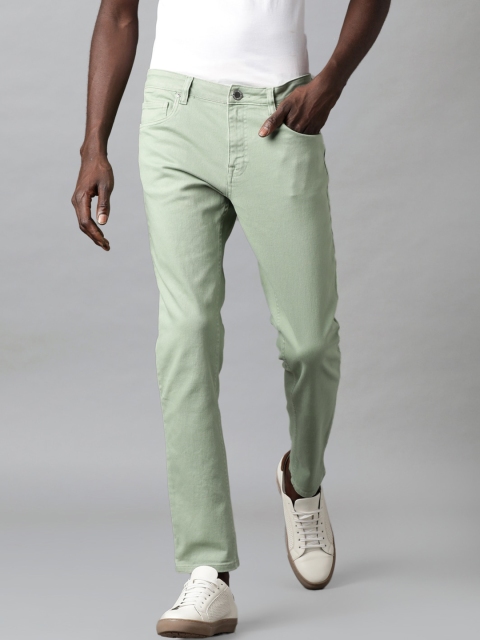 

Blue Saint Men Green Slim Fit Clean Look Jeans