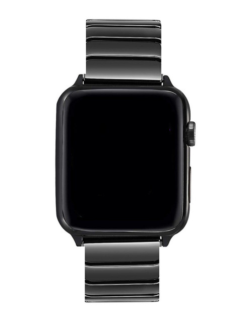 

macmerise Bold-Black Ceramic Apple Watch Band