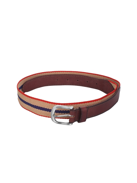 

Paradigm Design Lab Men Beige Striped Belts