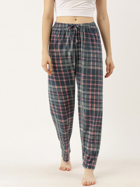 

Bannos Swagger Women Multicoloured Checked Lounge Pants, Multi