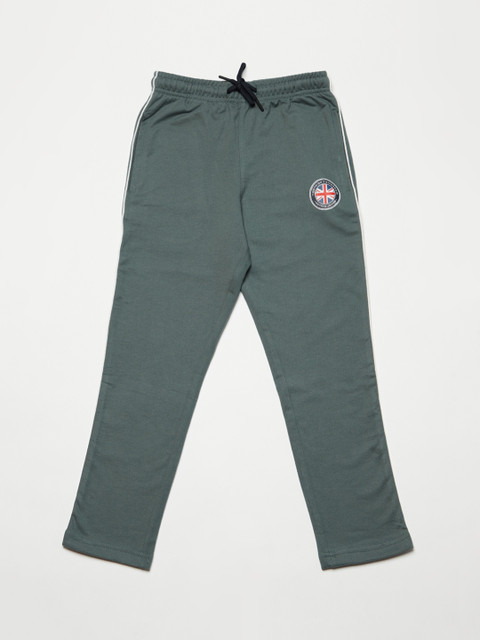 

Octave Boys Teal Blue Solid Cotton Track Pants