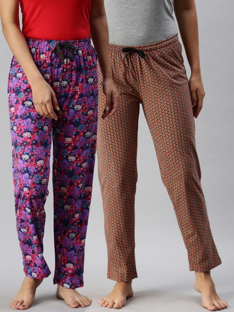 

Kryptic Pack of 2 Printed Cotton Pyjamas, Mustard