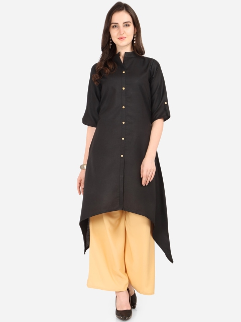 

Florence Women Black A-line Kurta