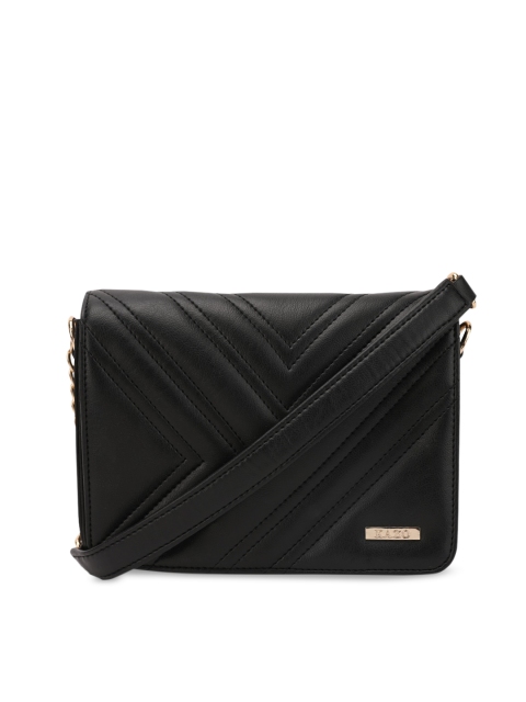 

Kazo Black Quilted Sling Bag