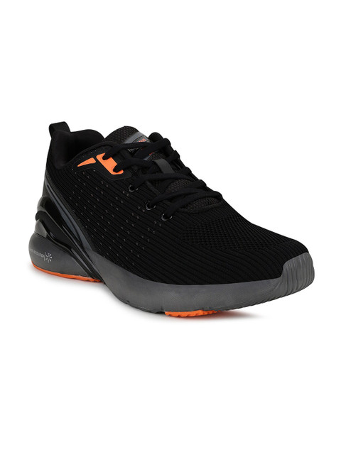 

Campus Men Black DZIRE Mesh Running Shoes