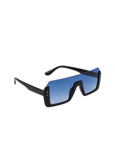 

Ted Smith Unisex Blue UV Protected Rectangle Sunglasses TS-SHARK