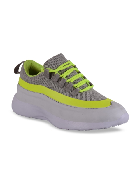 

Ferraiolo Grey Dual Color Colourblocked Sneakers