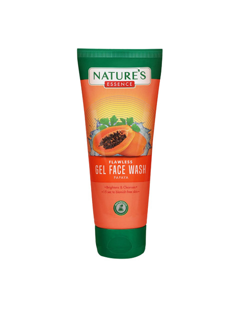

Nature's Essence Flawless Gel Face Wash Papaya 100 ml, Orange