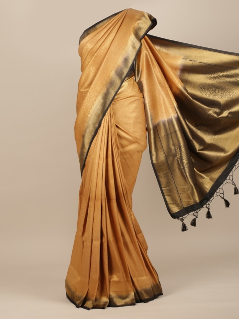 

Pothys Cream-Coloured Art Silk Woven Design Banarasi Saree