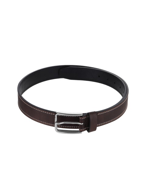 

Paradigm Design Lab Men Brown Solid Leather Belt