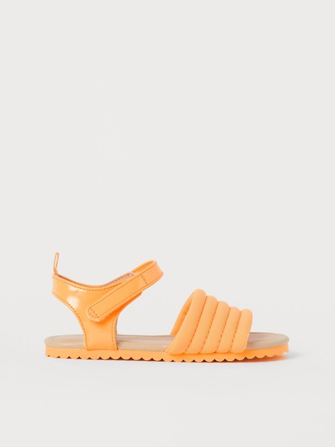 

H&M Girls Orange Solid Sandals