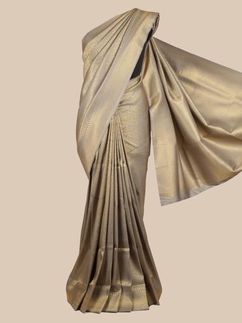 

Pothys Grey Woven Design Art Silk Saree