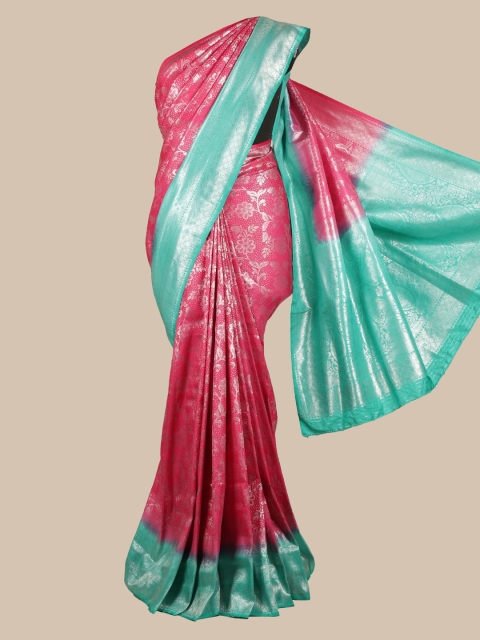 

Pothys Pink Woven Design Art Silk Saree