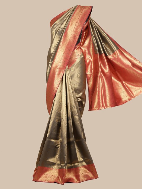 

Pothys Grey Art Silk Woven Design Banarasi Saree