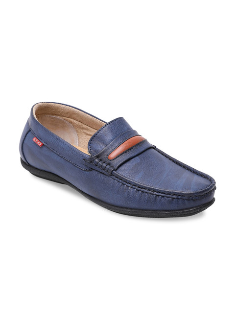 

XESS by iD Men Blue Solid Loafers