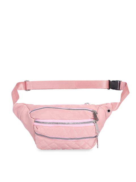 

Ratans Women Pink Quilted Fanny Pack