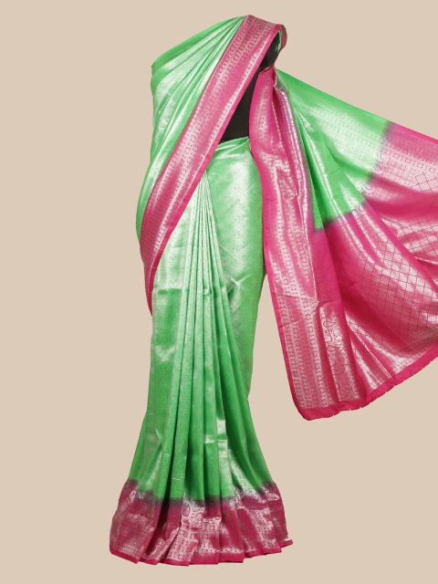

Pothys Green Woven Design Art Silk Saree