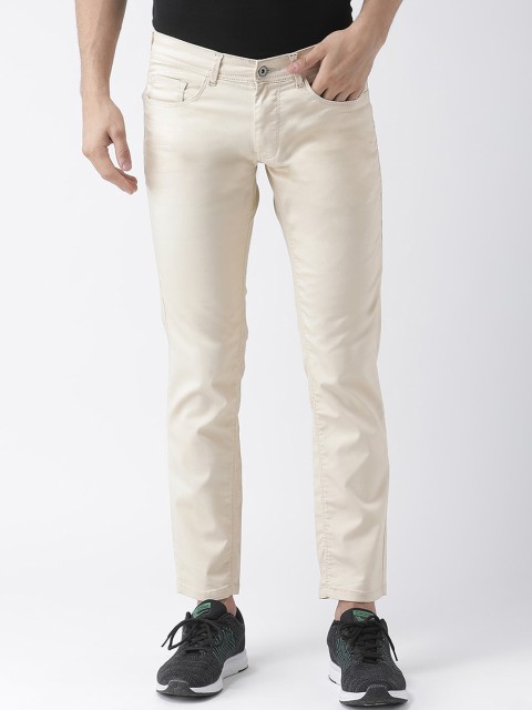 

Rex Straut Jeans Men Khaki Slim Fit Jeans