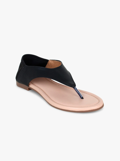 

Bloomtale Women Black T-Strap Flats