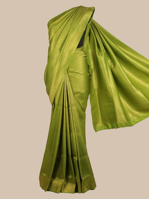 

Pothys Green Woven Design Art Silk Saree