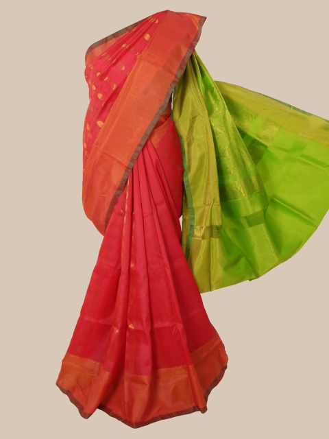 

Pothys Red Pure Silk Woven Design Saree