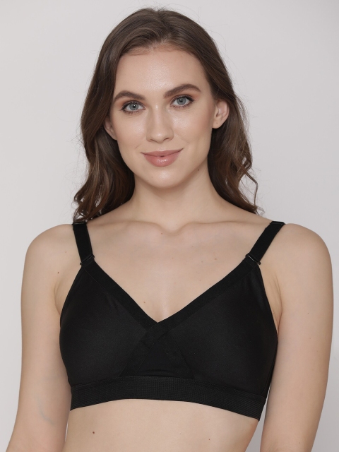 

Kalyani Black Solid Non-Wired Non Padded Minimizer Bra 52321