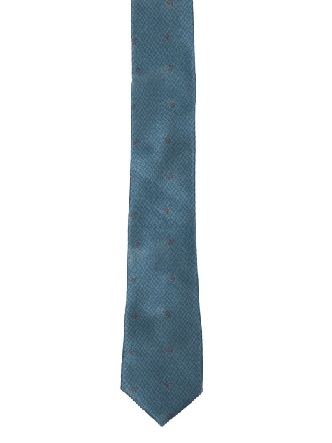 

Blacksmith Blue Printed Skinny Tie