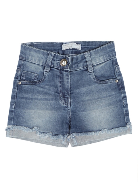 

Tiny Girl Girls Blue Washed Regular Fit Denim Shorts