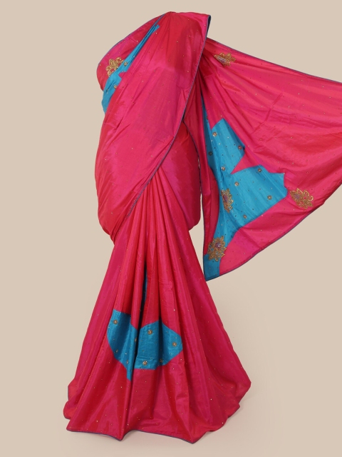 

Pothys Pink Woven Design Saree