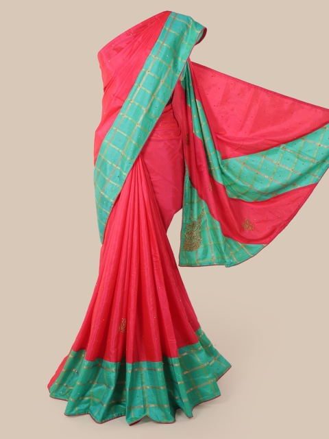 

Pothys Pink Woven Design Saree
