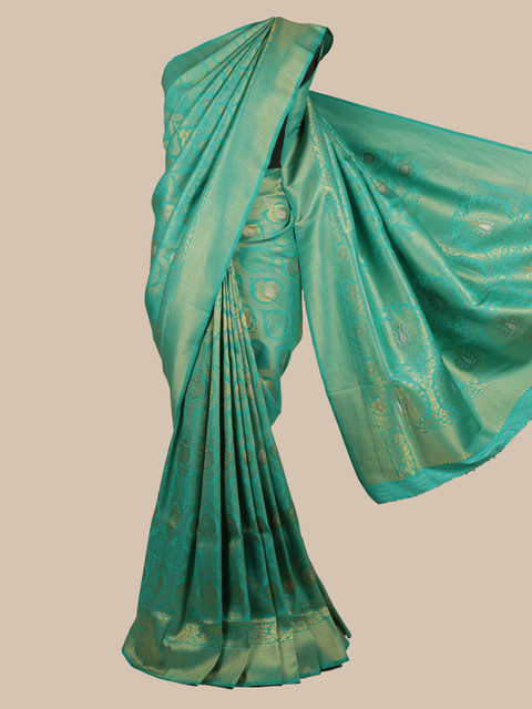

Pothys Blue Woven Design Art Silk Saree