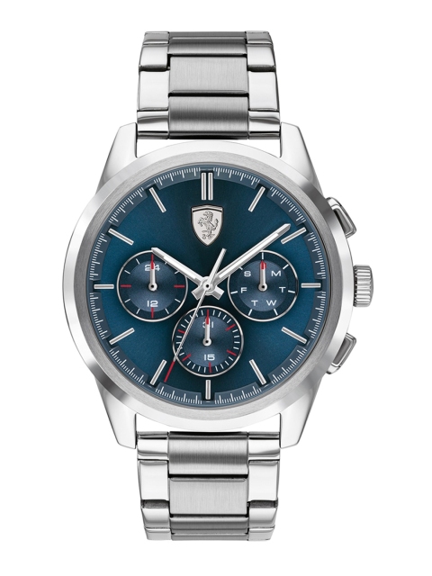 

SCUDERIA FERRARI Men Blue GRAND TOUR Multifunction Analogue Watch 0830804