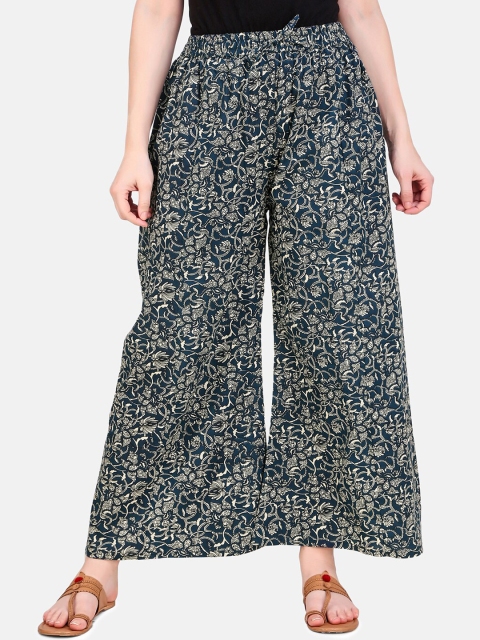 

Aawari Women Multicoloured Regular Fit Printed Regular Trousers, Multi
