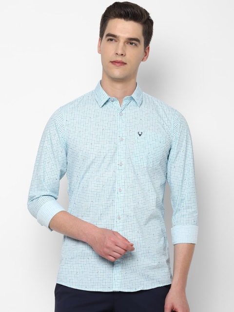 

Solly Jeans Co. Men Blue Regular Fit Printed Casual Shirt