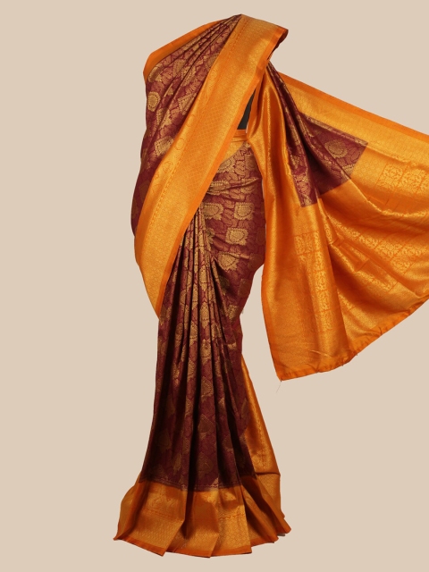 

Pothys Maroon Art Silk Woven Design Banarasi Saree