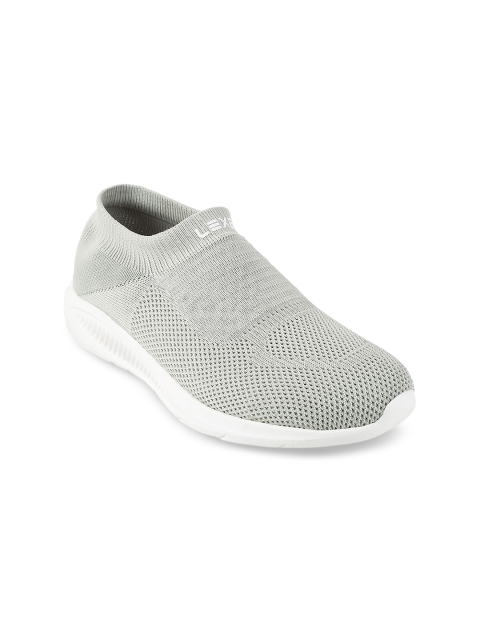 

WALKWAY by Metro Women Grey Woven Design Slip-On Sneakers