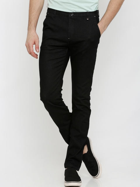 

Rex Straut Jeans Men Black Slim Fit Jeans