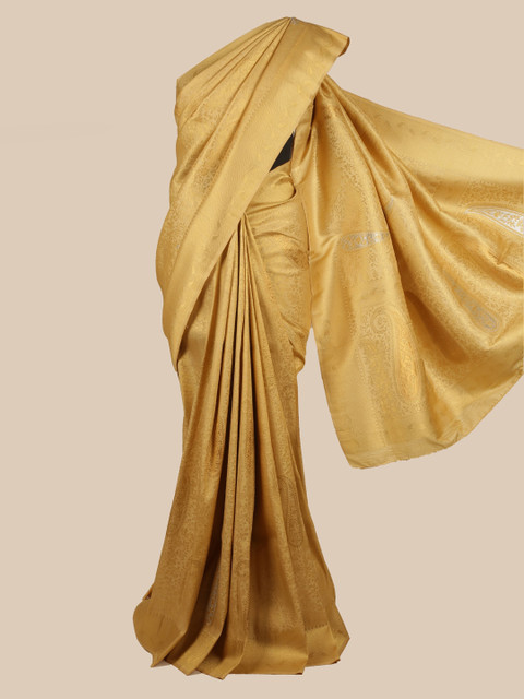 

Pothys Cream-Coloured Art Silk Woven Design Banarasi Saree