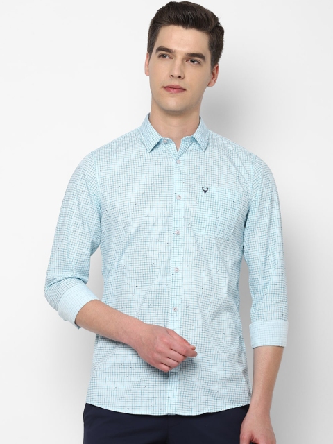 

Solly Jeans Co. Men Blue Regular Fit Printed Casual Shirt