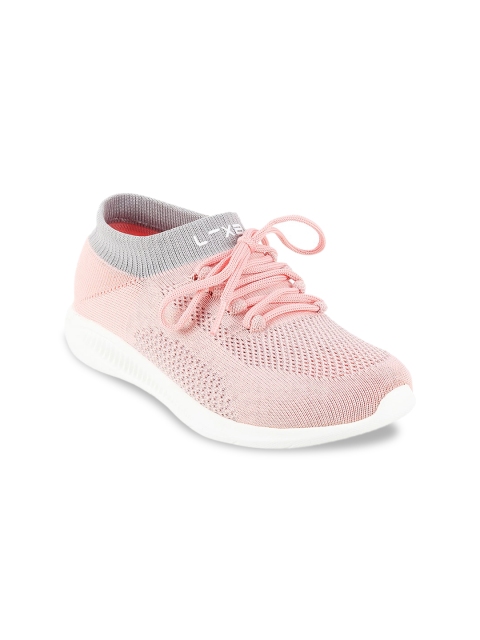 

WALKWAY Women Pink Woven Design Sneakers
