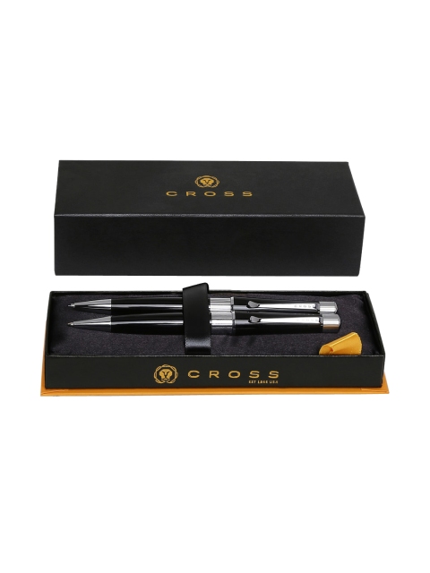 

Cross Set of 2 Black Laquer Ball Pen/ Pencil Set with Gift Box